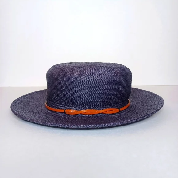 YESTADT MILLINERYLeather Trim Straw Hat ☀️ Sawmill Western Straw Hat ☀️⁠ ⁠ Well hey there  main image 4
